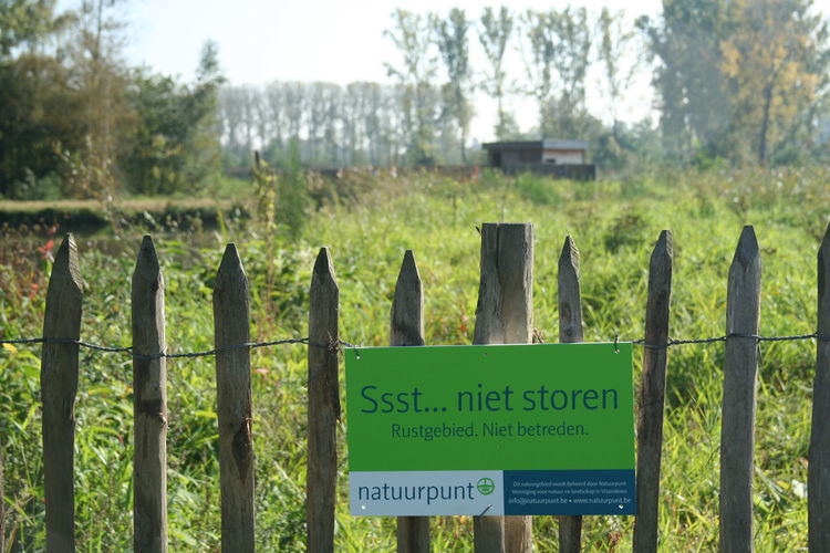 Wandelpaden jaarlijks afgesloten