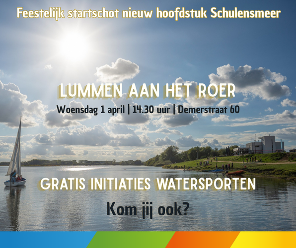 Feestelijk startschot Schulensmeer