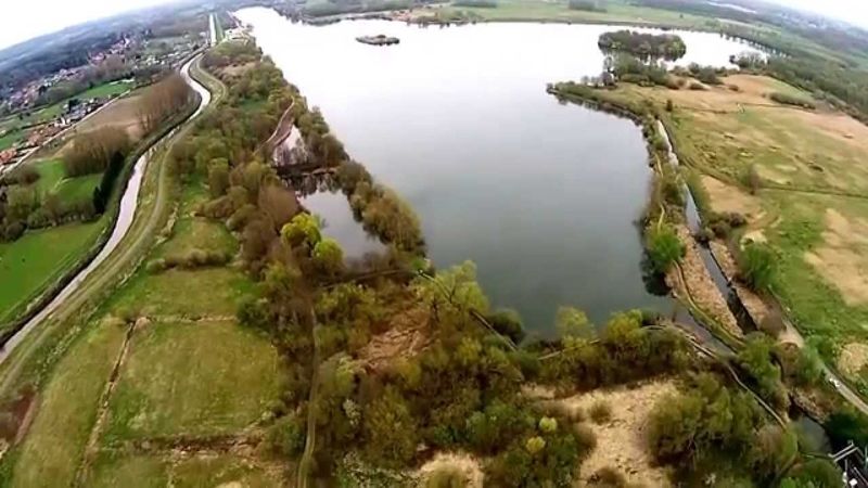 Schulensmeer vanuit de lucht