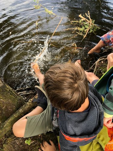 Op kamp aan het Schulensmeer